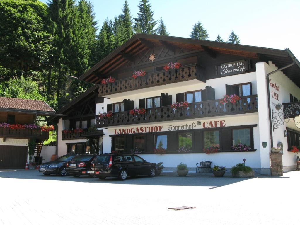 Landgasthof Sonnenhof Krun Exterior photo