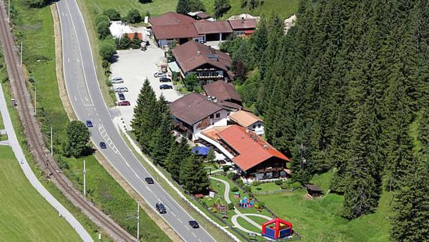 Landgasthof Sonnenhof Krun Exterior photo
